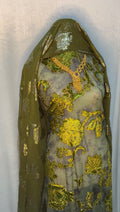 Premium Olive Floral - Maqbal Dirac