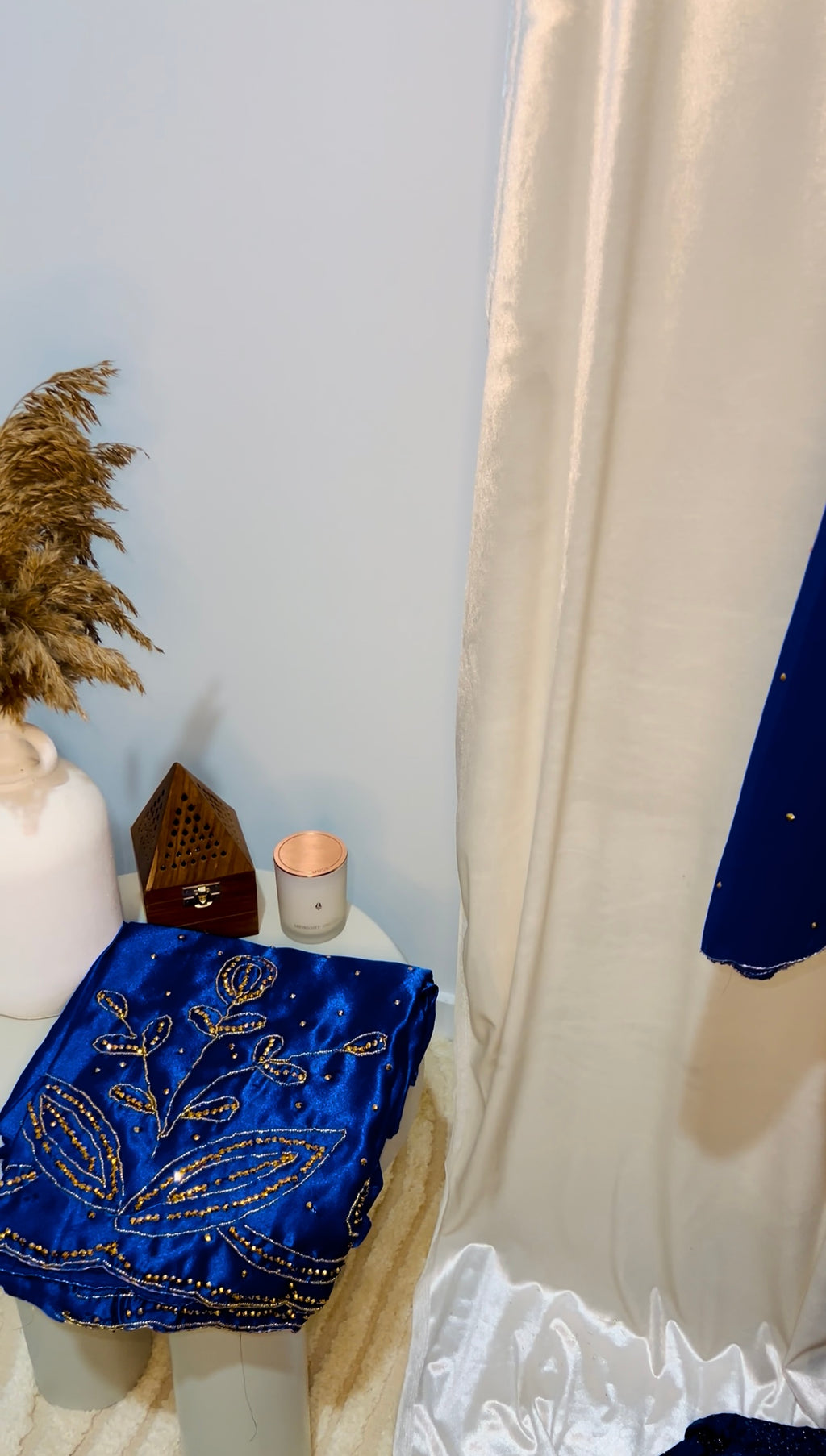 Royal Blue - Maqbal Dirac - 3 Piece