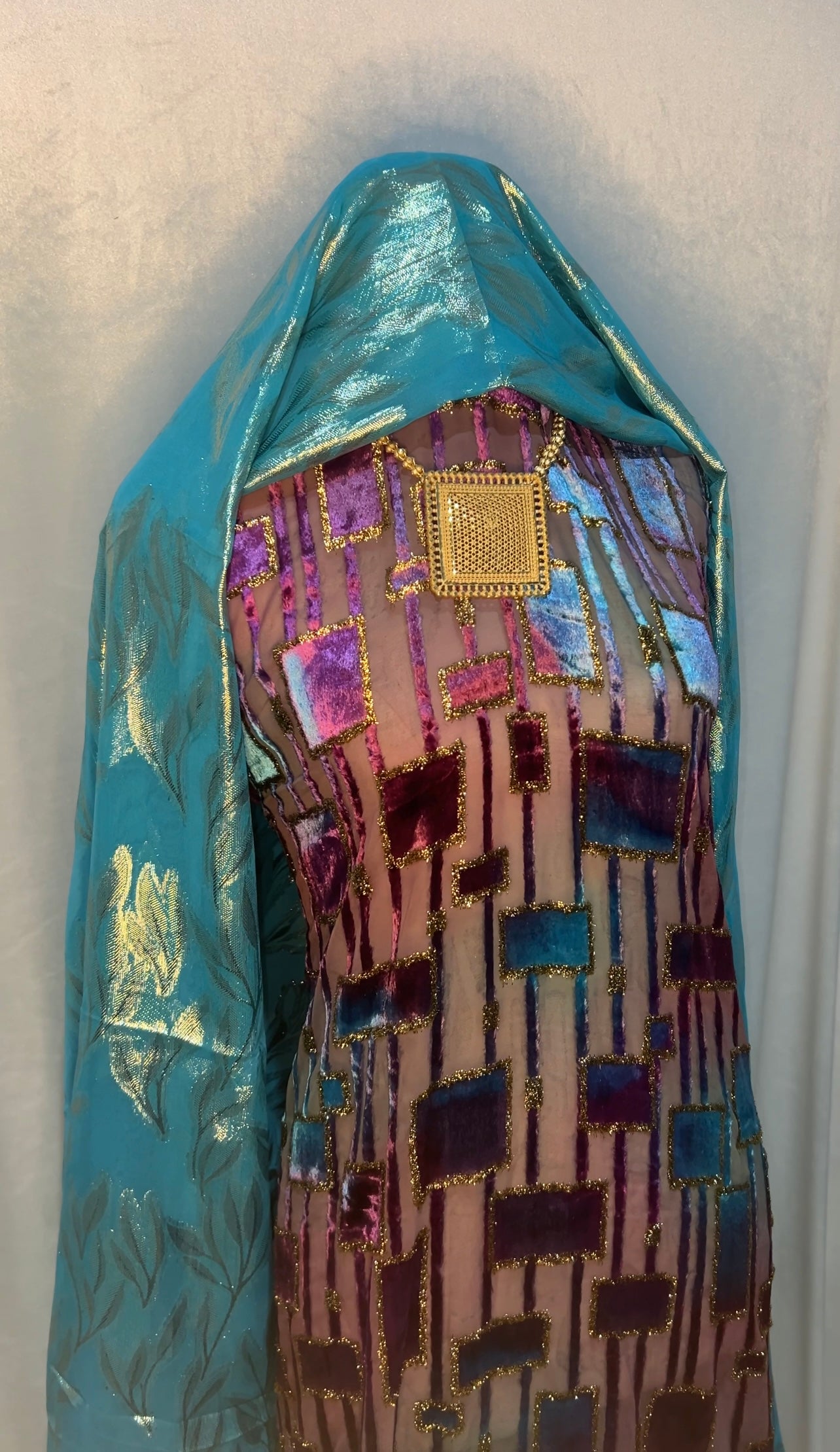 Premium Purple and Blue Mosaic - Maqbal Dirac