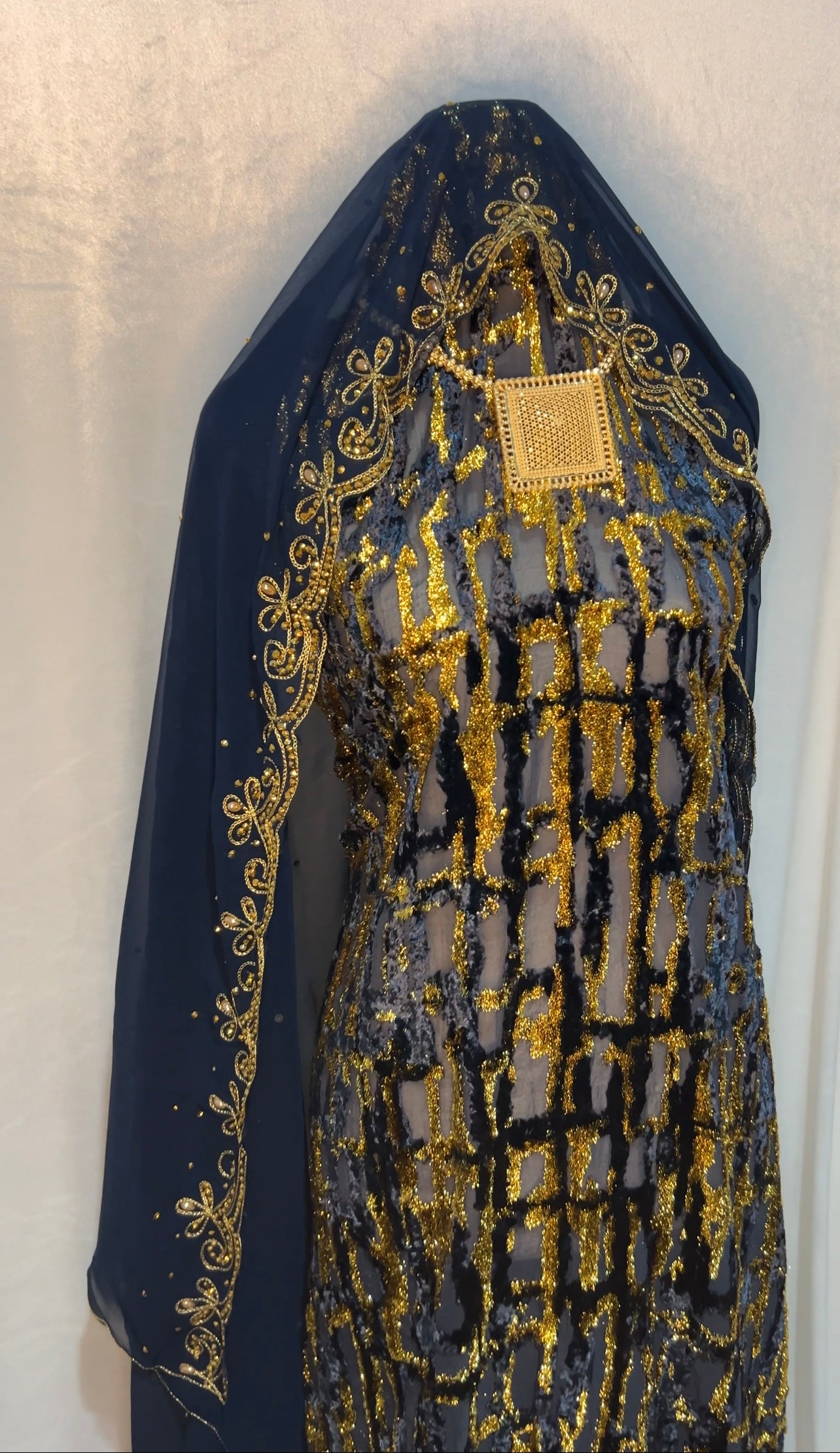 Premium Navy Velvet - Maqbal Dirac