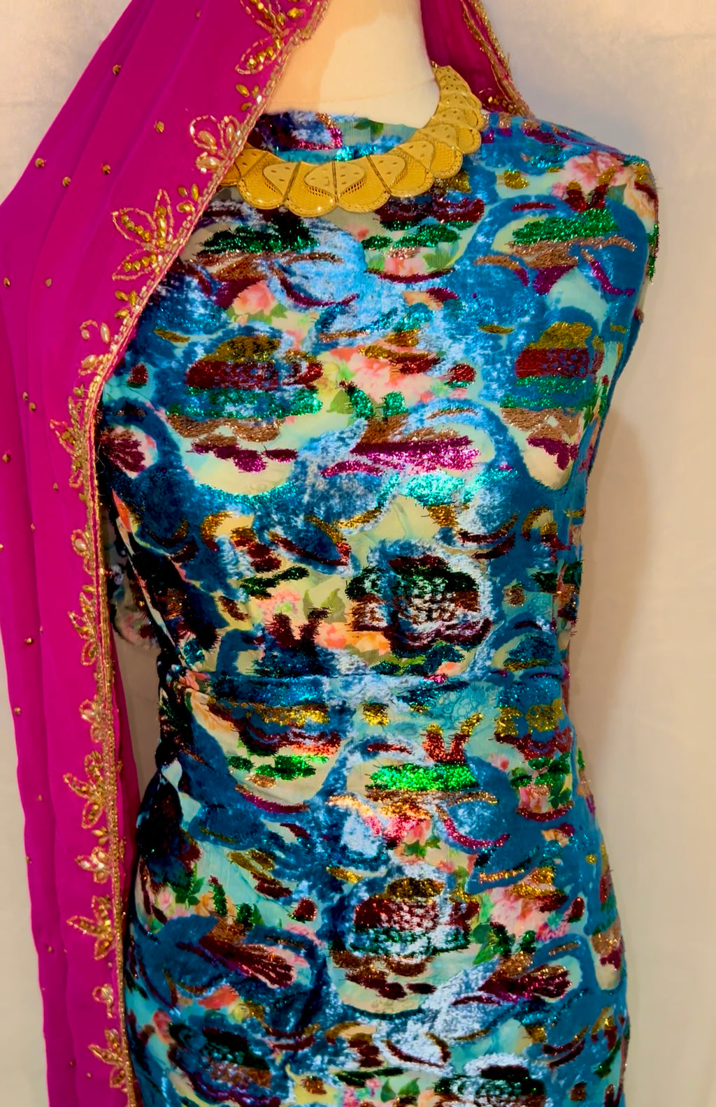 Rainbow Velvet - Maqbal Dirac - 3 Piece