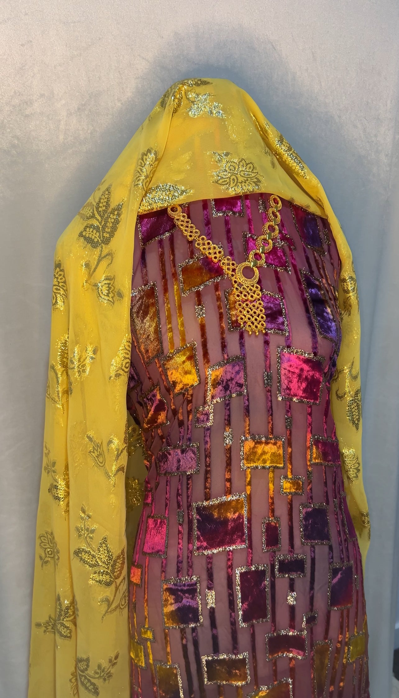 Premium Mosaic Pink/Purple- Maqbal Dirac