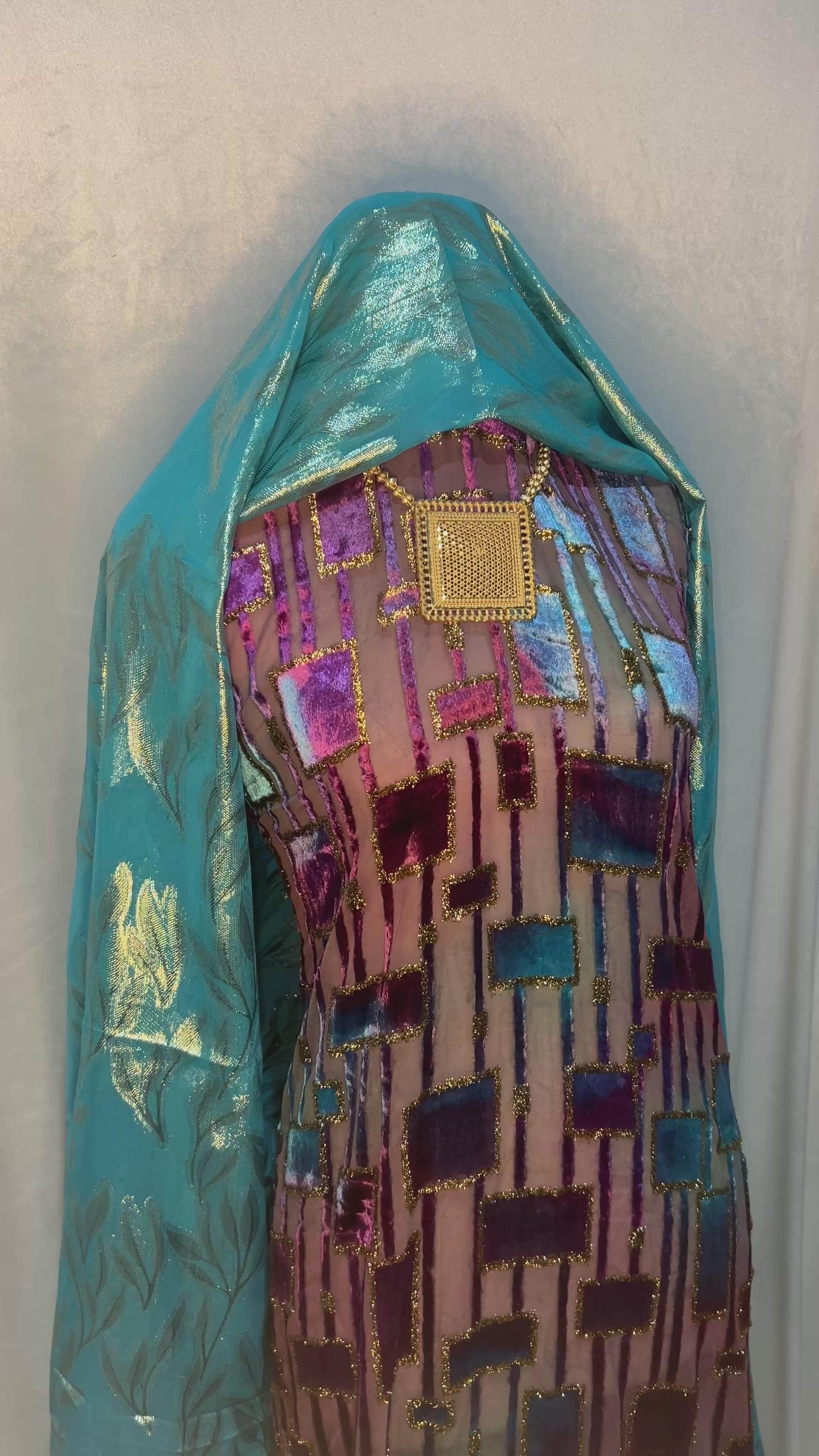 Premium Purple and Blue Mosaic - Maqbal Dirac