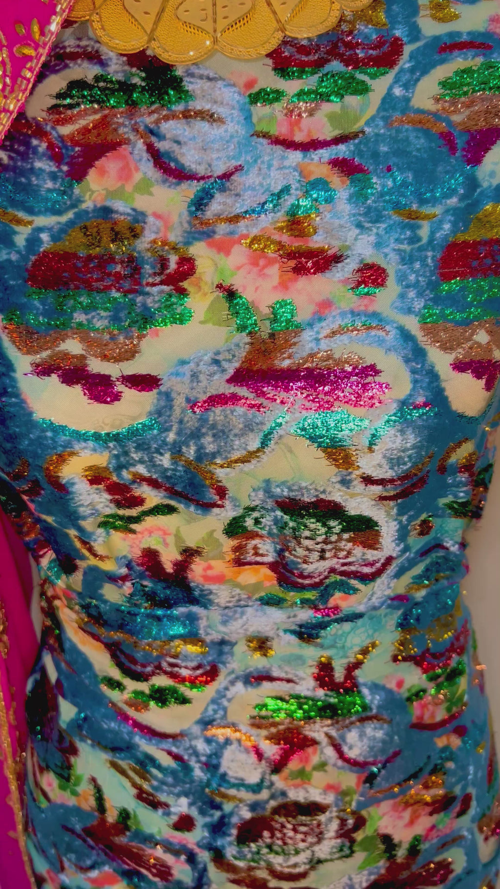 Rainbow Velvet - Maqbal Dirac - 3 Piece